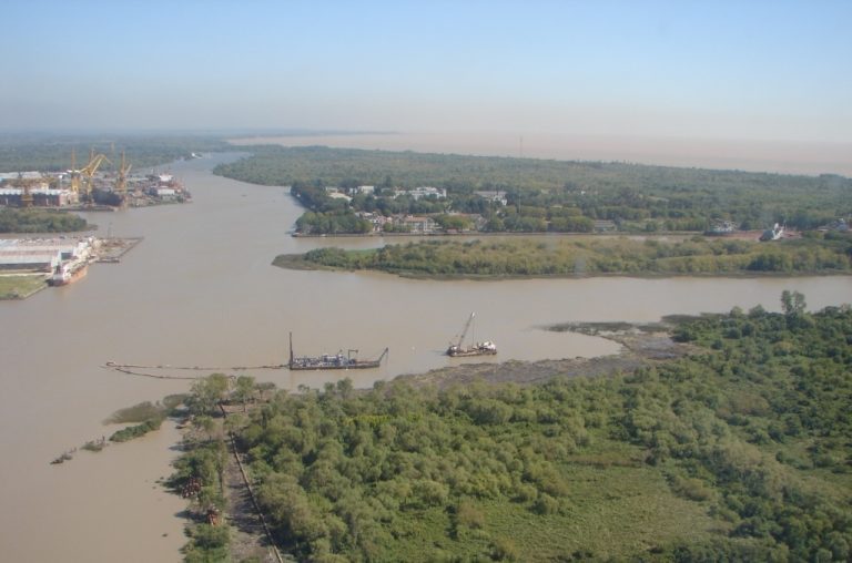 La Plata: la Justicia intervino por denuncias de la construcción del puerto de contenedores