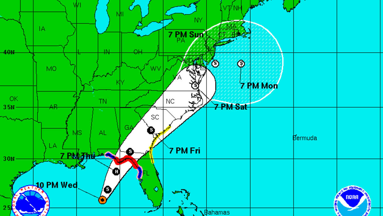 Estados Unidos Alerta de huracán en la costa noroeste de Florida