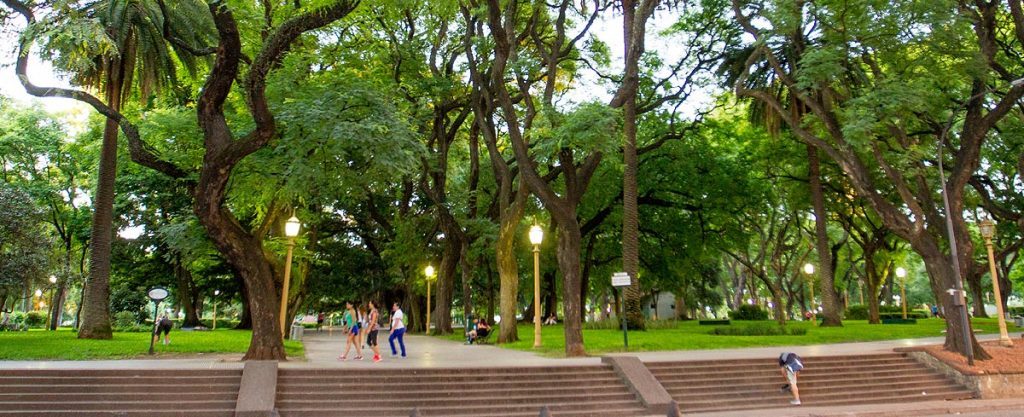 plaza san martin espacio verde