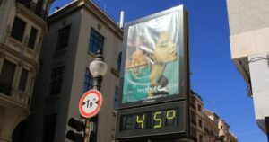 Aumento de la temperatura en Europa