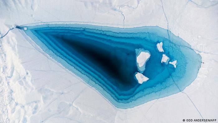 Groenlandia se ve afectada por las altas temperaturas producto del cambio climático
