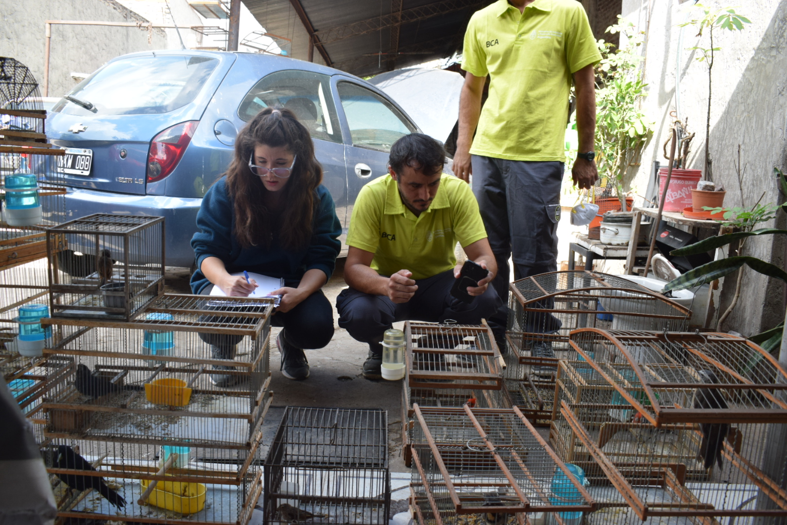 Desmantelaron una red de trafico de fauna interprovincial