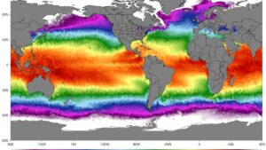 Aumento sin precedentes de la temperatura del mar