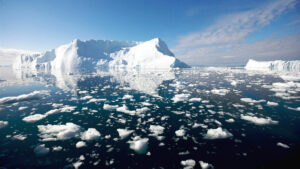 Los casquetes polares de la Antártida (foto) y el Ártico están sufriendo procesos de derretimiento provocados por el calentamiento global.