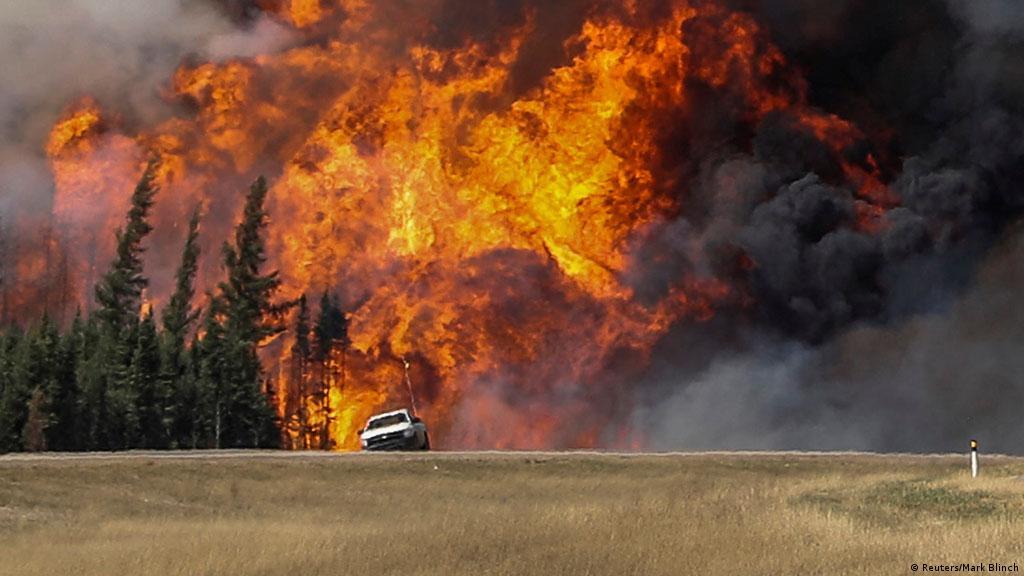 Los incendios en Canadá contaminan el aire