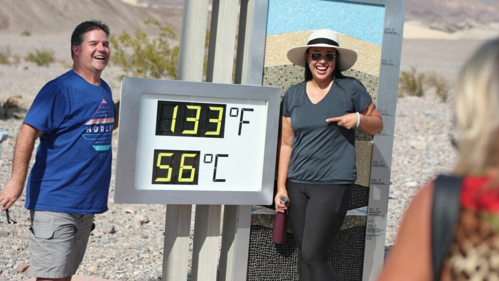 Tempeeraturas record por las olas de calor