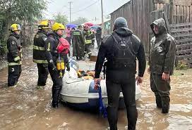Declaran estado de catástrofe por las inundaciones en Chile
