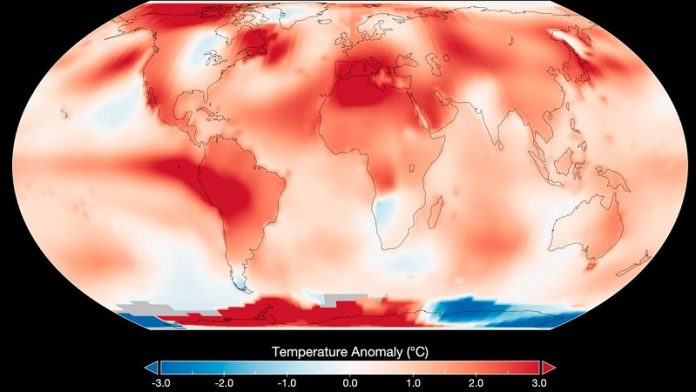 El mes más caluroso del que se tenga registro