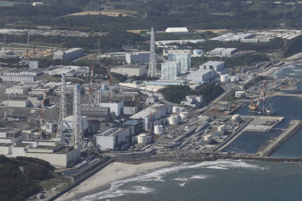 Vertido de agua de la planta nuclear Fukushima