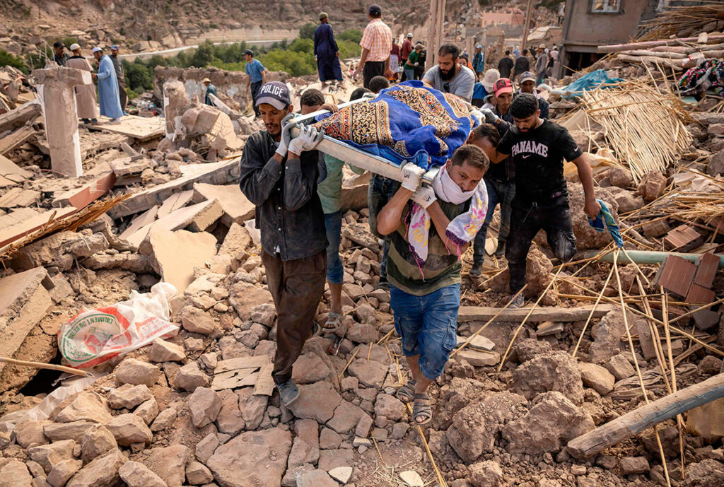 Actualizan el numero de muertos por el terremoto de Marruecos