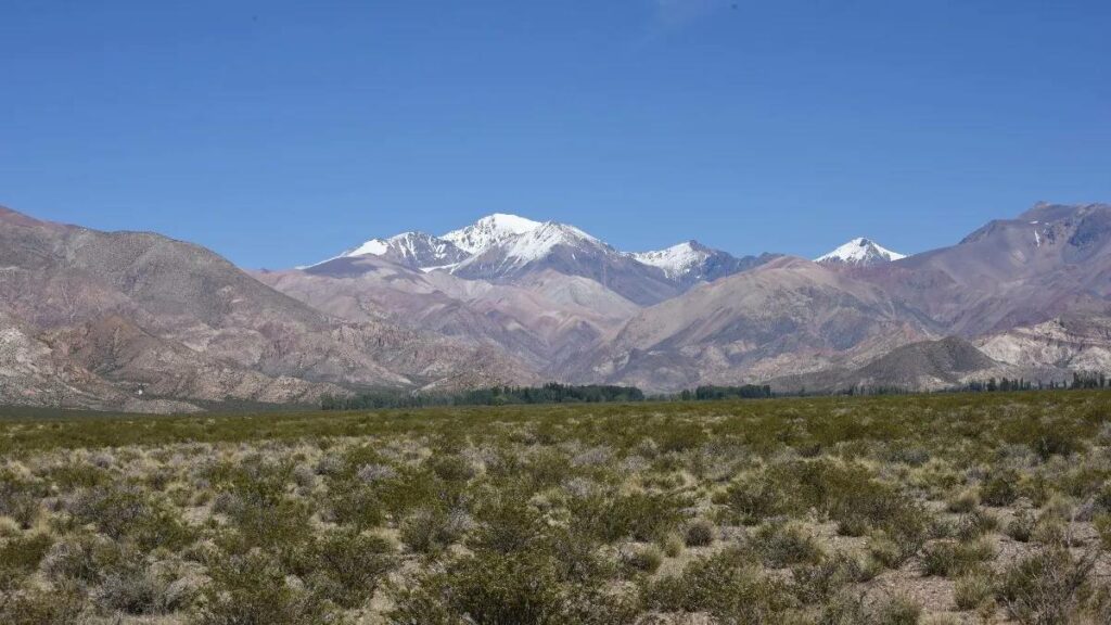 Parque Nacional Uspallata en Mendoza