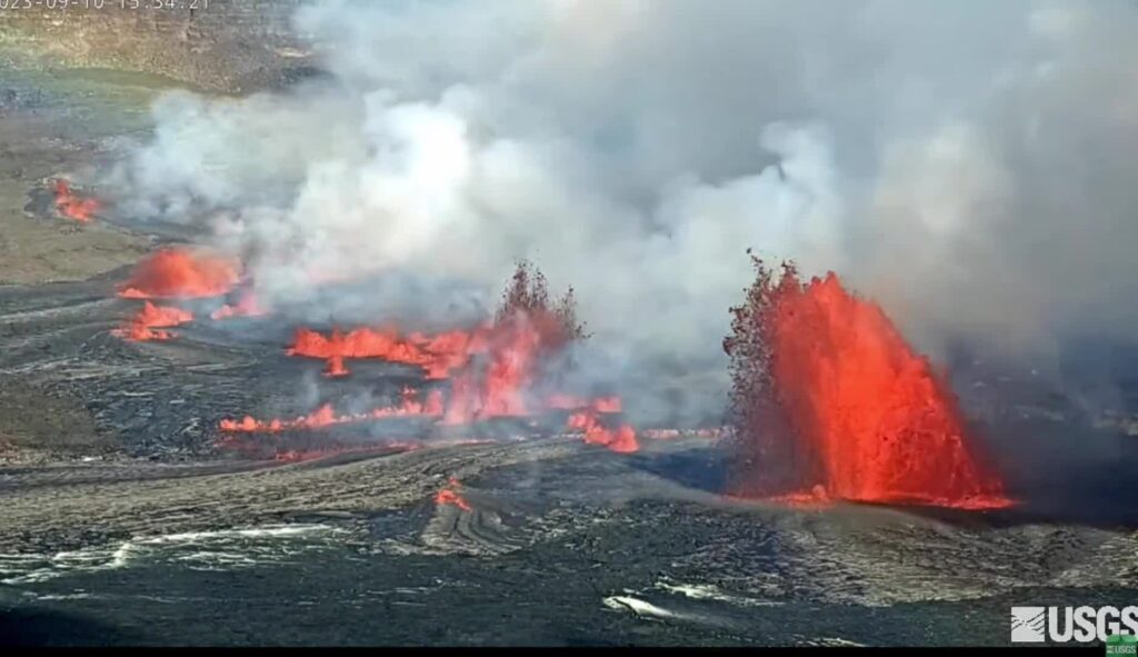 Entró en erupción por tercera vez en el año el volcán Kilauea de Hawai