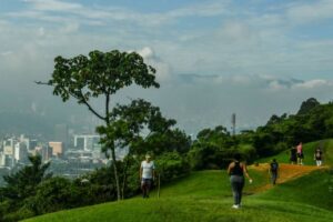 En algunas zonas de la ciudad la temperatura se redujo en más de 3°C.