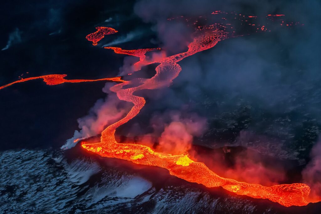 lago de lava
