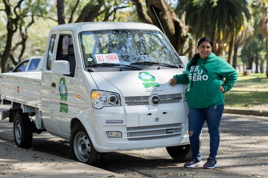 The vehicle delivered to recyclers. (Photo: Gobierno Santa Fe.)